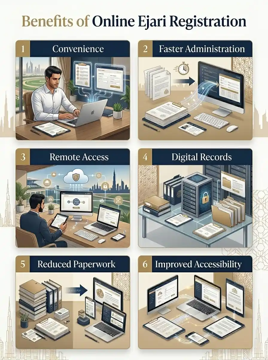 Benefits of Online Ejari Registration