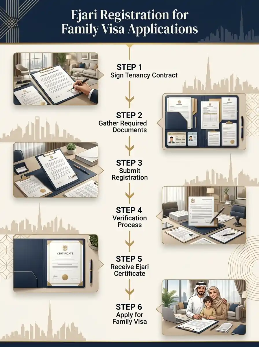 Ejari Registration for Family Visa Applications
