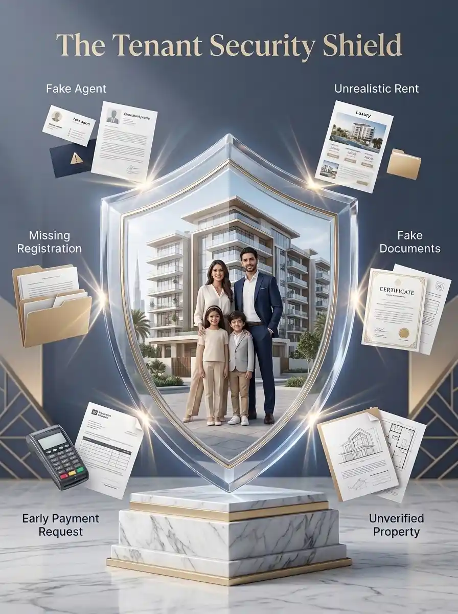 The Tenant Security Shield to avoid Fake Ejari Scam