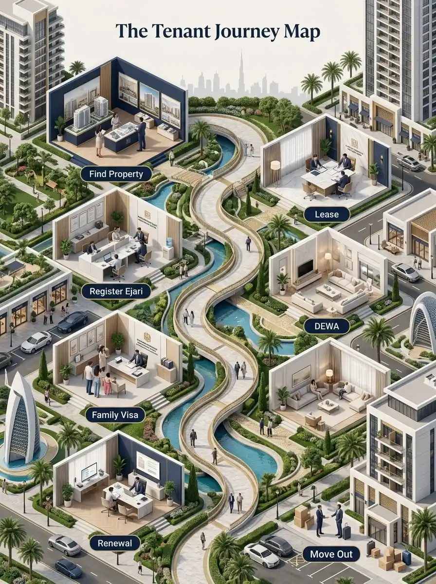 Ejari FAQs: The Tenant Journey Map