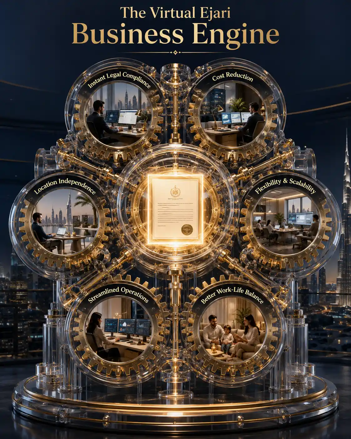 The Virtual Ejari Business Engine